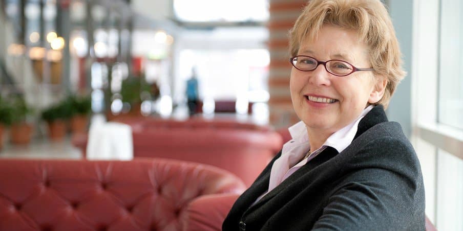 Porträtt av Agneta Nordberg.