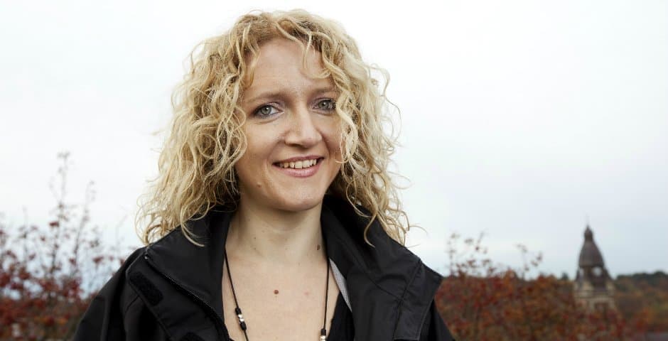 Porträtt av Suzanne Dickson.