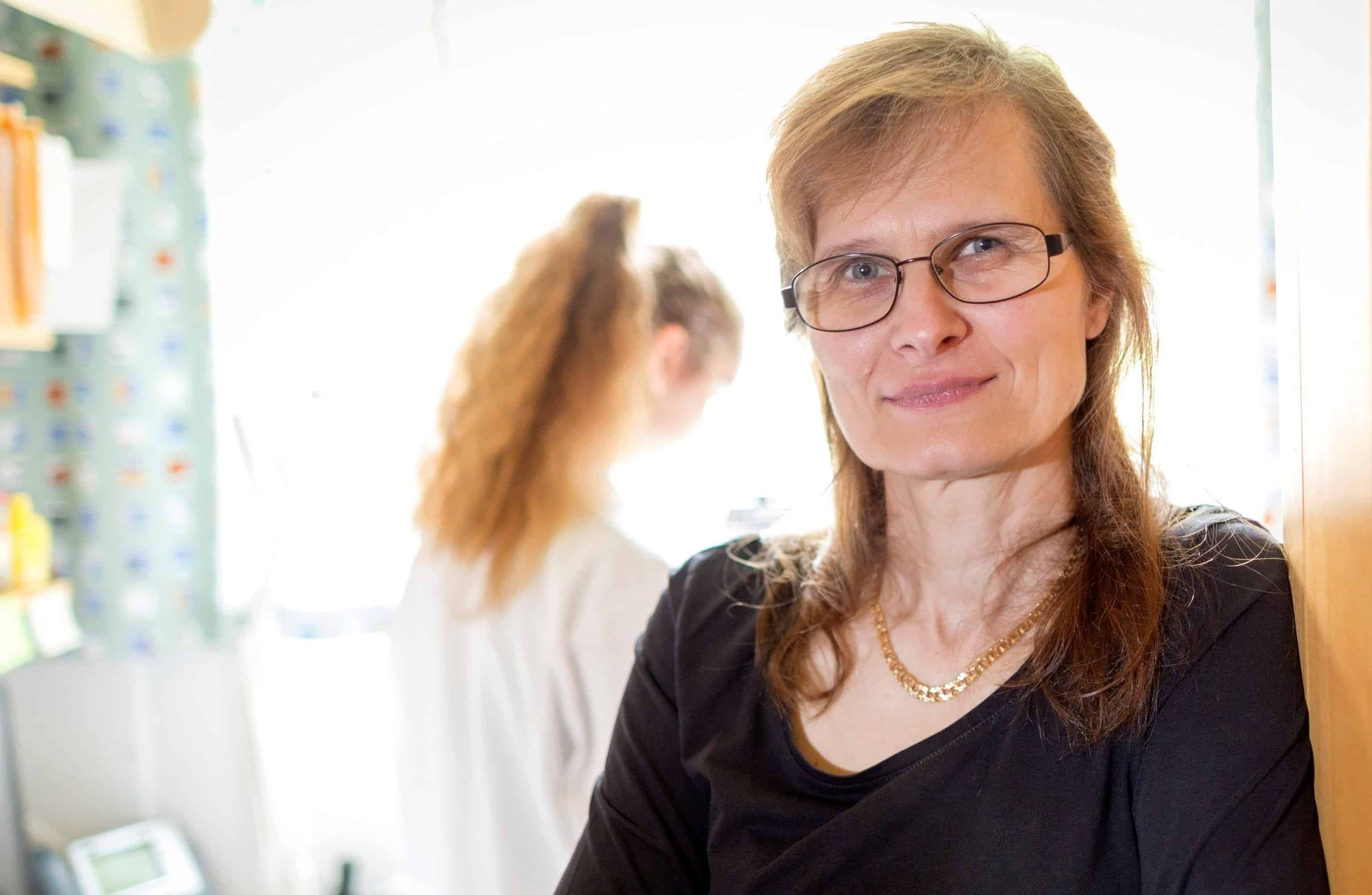 Porträtt av Marcela Pekna.