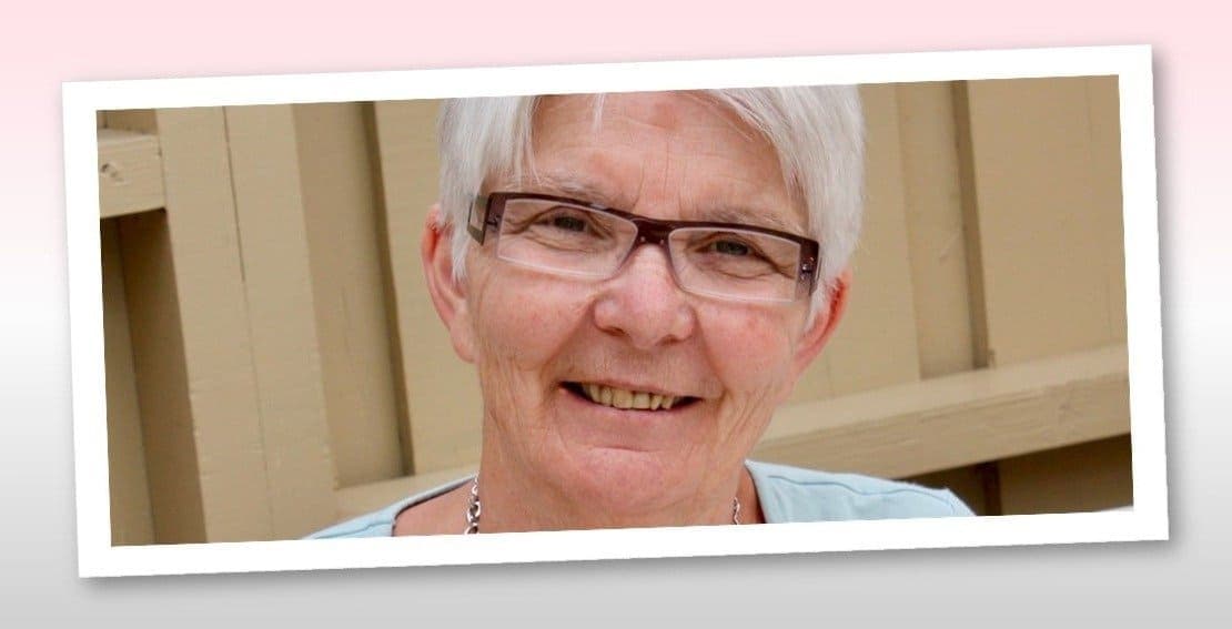 Porträtt av Jane Mainwarings mamma Barbro.