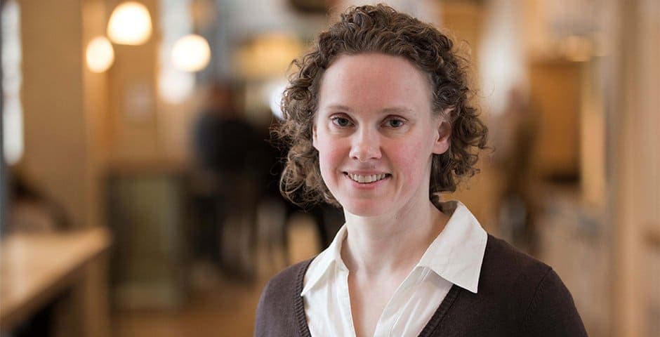 Porträtt av Marina Franck.