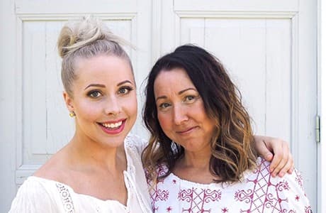 Porträtt av Anette.