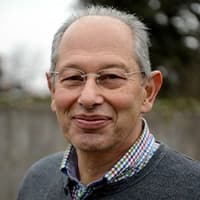 Porträtt av skolöverläkare Josef Milerad.