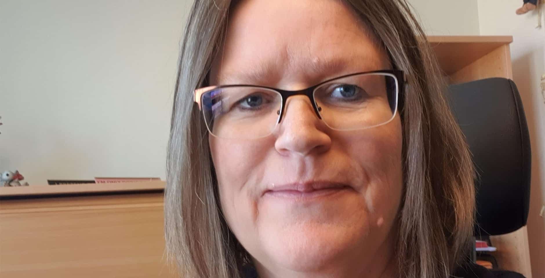 Porträtt av Helen Strömberg.