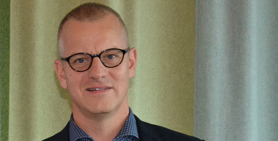 Porträtt av Martin Hallbeck.