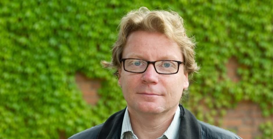 Porträtt av professor Jan Johansson.