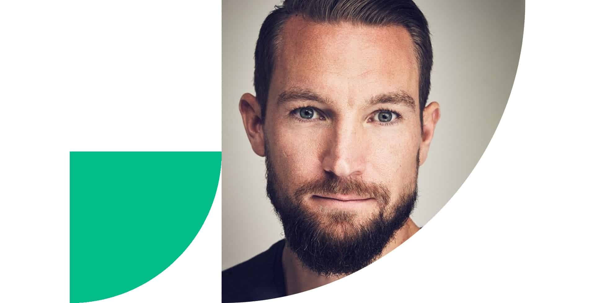 Porträtt av Linus Thörnblad.