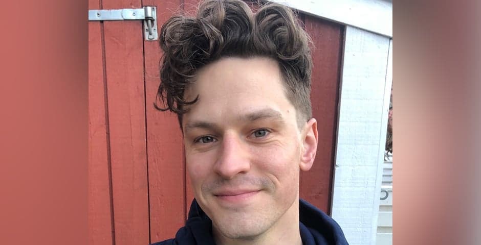 Porträtt av Henrik Wahlström.