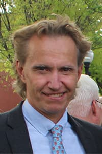 Porträtt av Martin Ingelsson, professor vid Uppsala universitet.