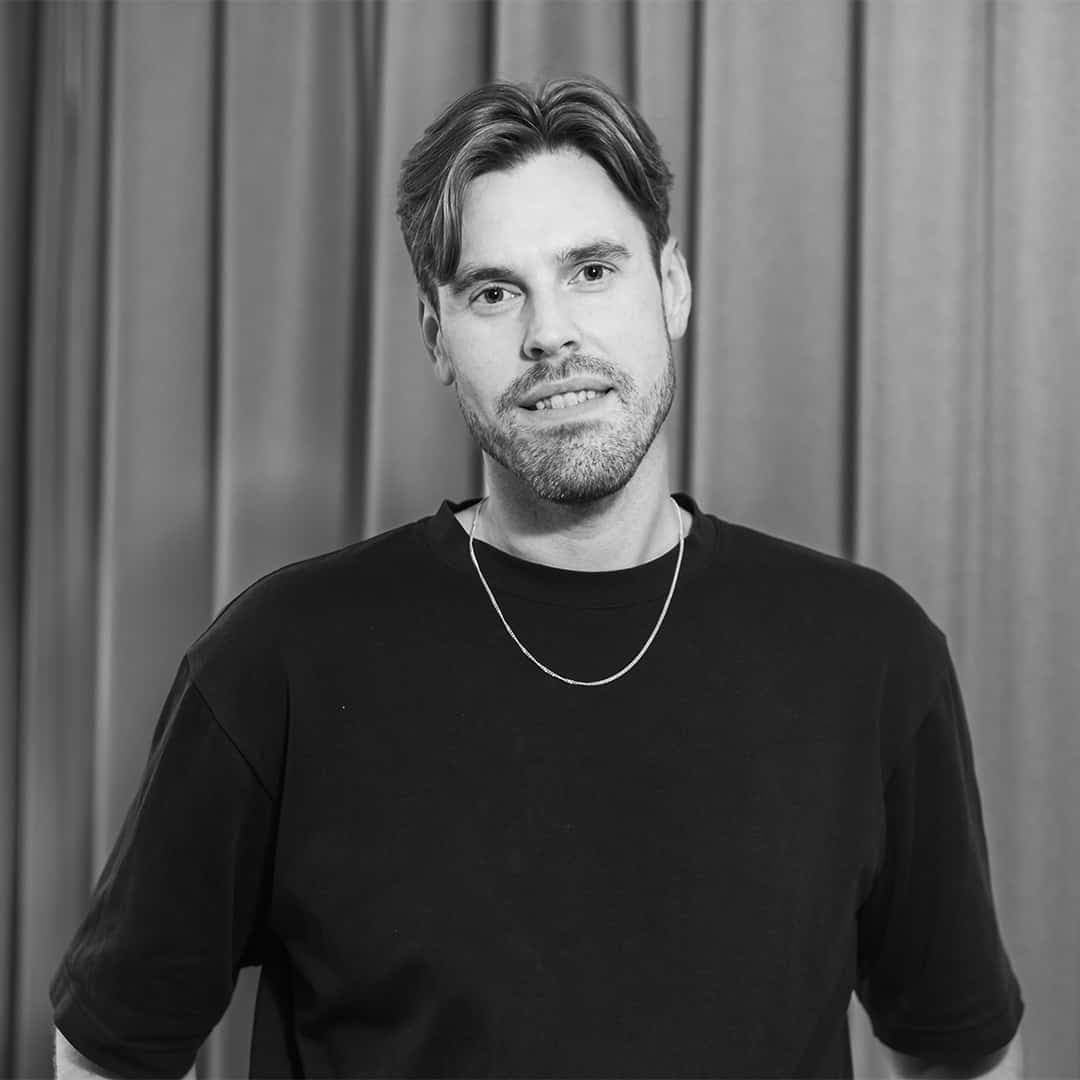 Porträtt på Fredrik Sandevärn.