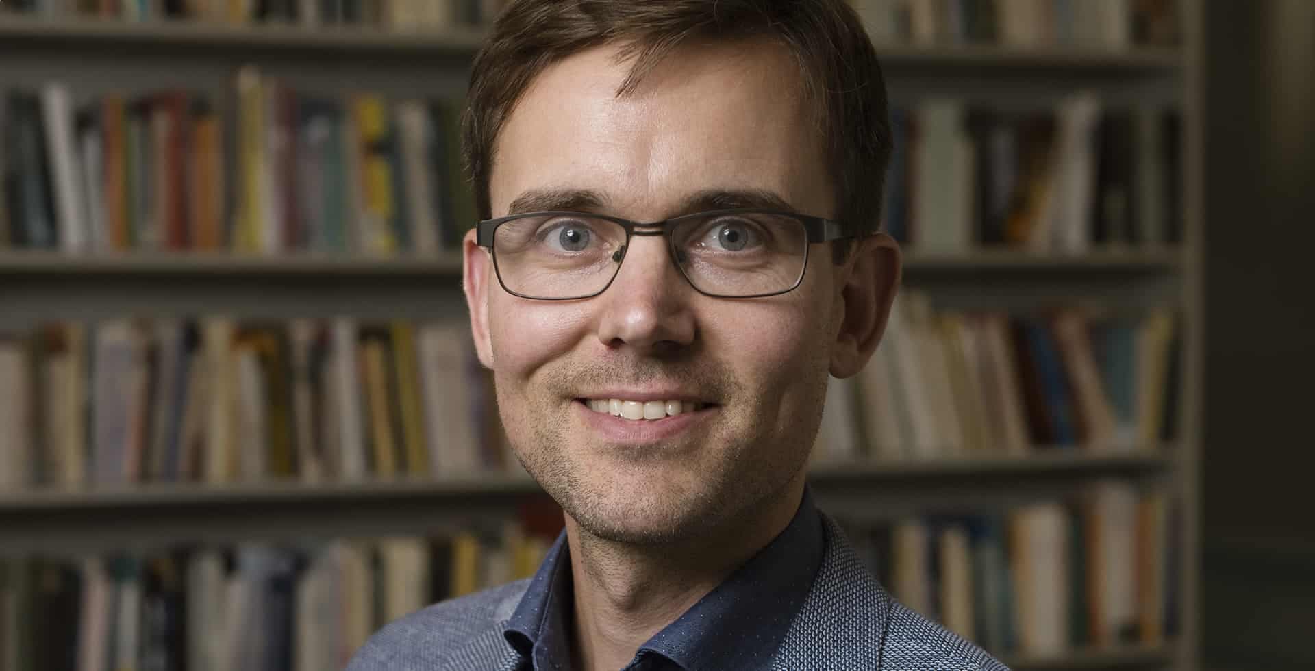 Porträtt på hjärnforskaren Terje-Falck-Ytter.