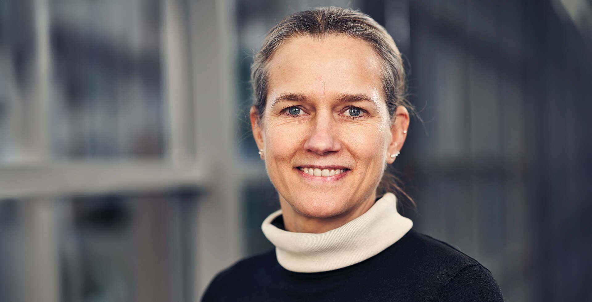 Porträtt på hjärnforskaren Anna Falk.