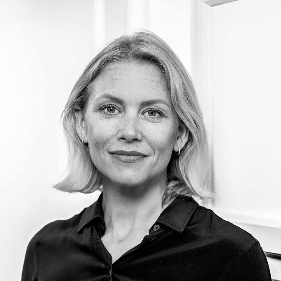 Porträtt av Lena Hazelius.