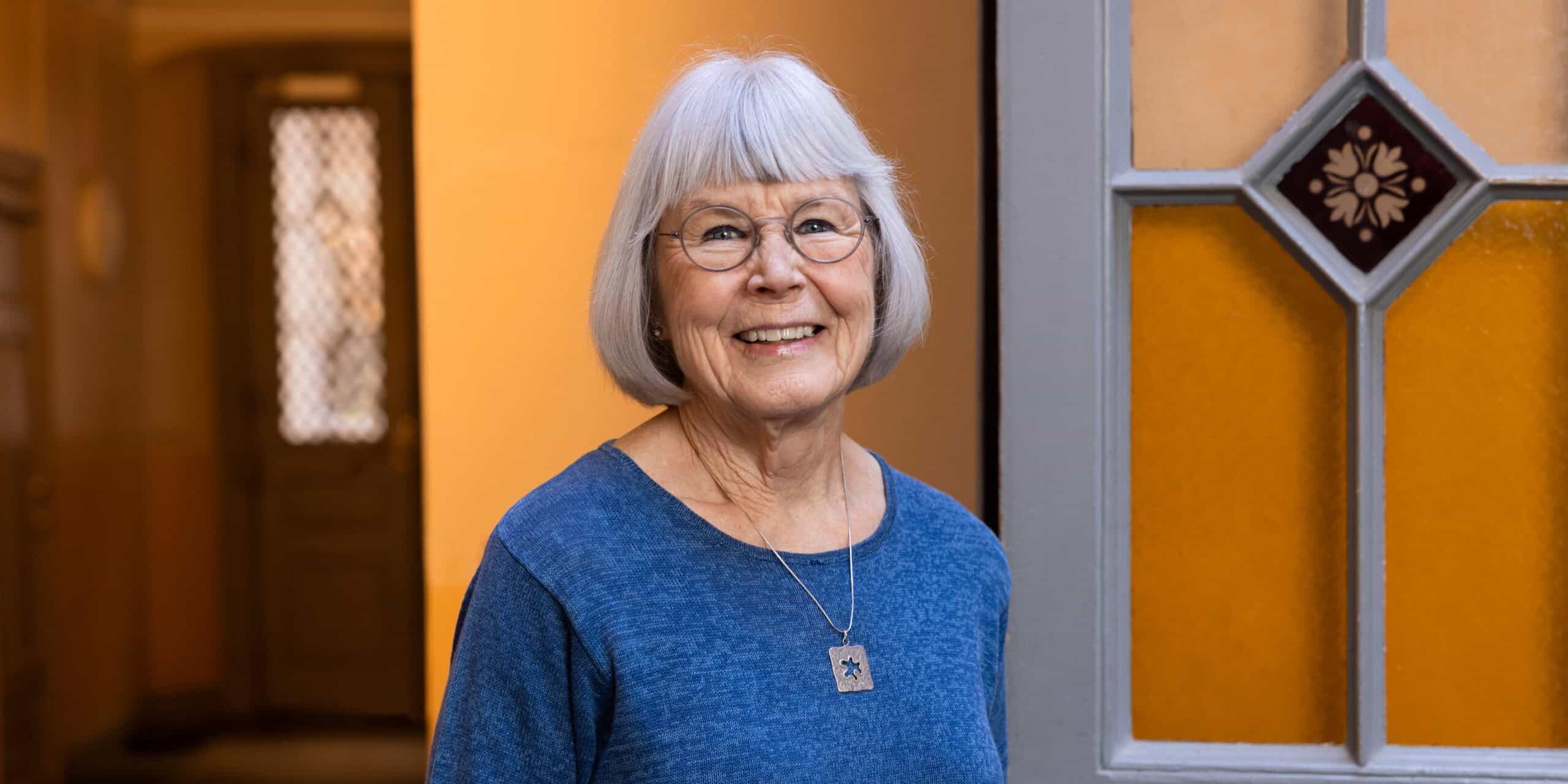 Porträtt av Ewa Färgerborg.