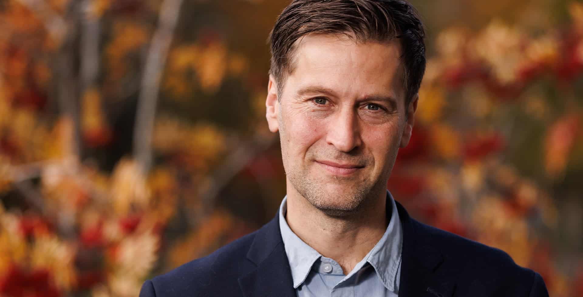 Porträtt av Christian Benedict.